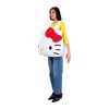 Hello Kitty Women's Plush Halloween Costume Bodysuit - Hyde & EEK! Boutique™ White One Size Fits Most - 3 of 4