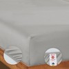 California Design Den  Bed Sheets Set - 100% Organic Cotton Percale, Deep Pocket, GOTS Certified - image 3 of 4