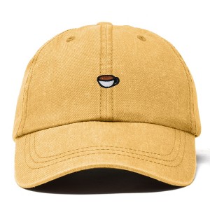 Dalix Lil Coffee Embroidered Cotton Cap Summer Food Outdoor Dad Hat Womens - 1 of 4