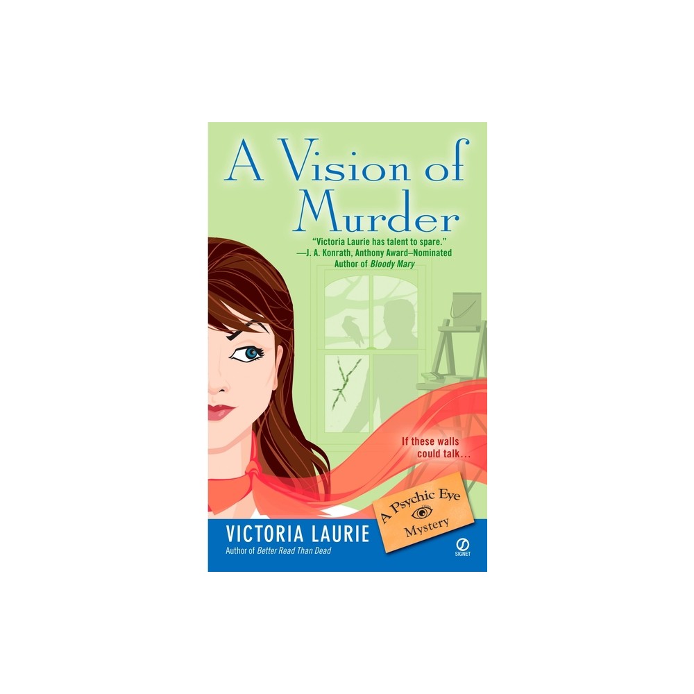 A Vision of Murder - (Psychic Eye Mystery) by Victoria Laurie (Paperback)