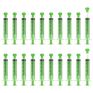 Unique Bargains Syringes with Cap for Liquid Pet Feeding Syringes 20 Pcs - 1 of 4