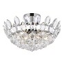 Elegant Lighting Emilia 16 inch flush mount in chrome - 3 of 4