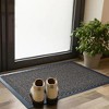 Evideco French Home Goods Heavy-Duty Non-Slip Rubber Door Mat for High Traffic Areas - Available in Multiple Sizes and Colors - 2 of 4