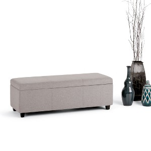 NicBex 48.4" Storage Bench Rectangle Storage Ottoman for Bedroom, Living Room - 1 of 4