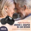 MEDca Rechargeable Hearing Amplifier Pair w/ Noise Cancelling, Digital Sound Device for Seniors & Adults, ITC Nano Personal Amplifier - 3 of 4