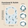 KeaBabies 8-Pack Organic Baby Bibs for Boy, Girl, Drool Bibs, Baby Bib for Girls, Boys,  Newborn Teething Bibs - 2 of 4