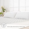Whisper Organics, Luxury 100% Organic Cotton Mattress Protector, Exquisitely Soft, GOTS Certified Breathable Protective Pad, White Color - Queen - 3 of 4
