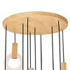 CWI Lighting,Anello LED Pendant With White Oak Finish - 4 of 4