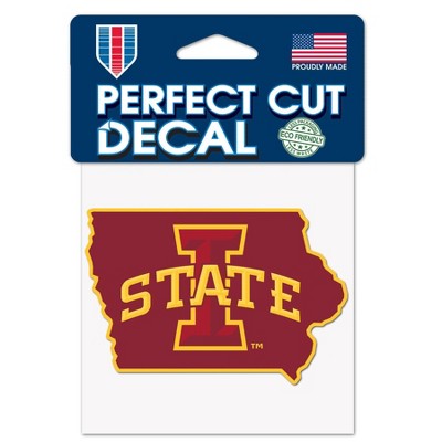 NCAA Iowa State Cyclones 4"x4" State Decal