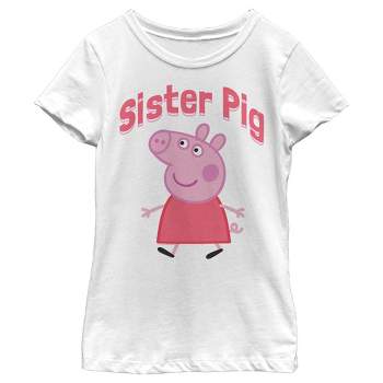 Girl's Peppa Pig Sister Pig T-Shirt
