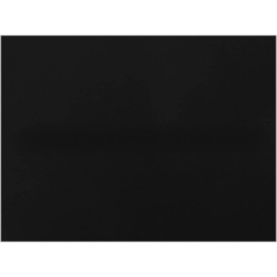 Sleek Black Metal and Laminate Compact Home Office Desk