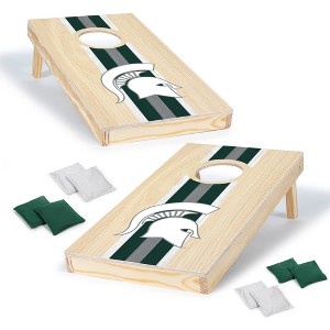 NCAA Michigan State Spartans 1'x2' Wood Cornhole Set - 1 of 4