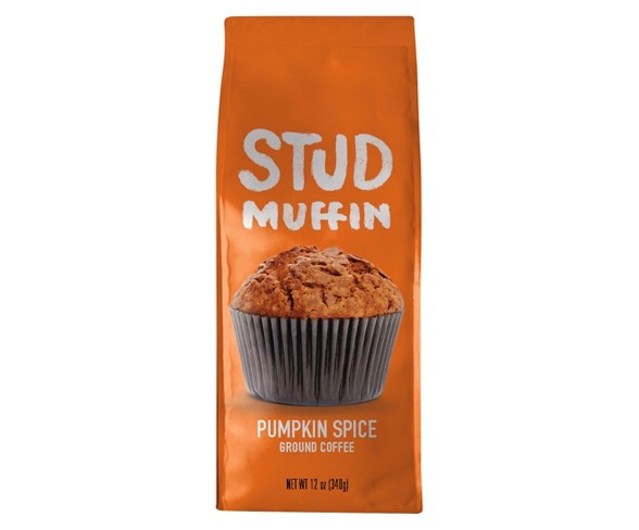 Paramount Coffee Stud Muffin Pumpkin Spice Medium Roast Ground Coffee 12 oz
