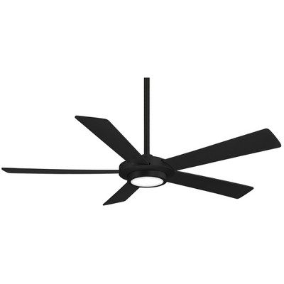 52" Minka Aire Sabot Coal LED Ceiling Fan with Remote
