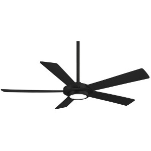 52" Minka Aire Sabot Coal LED Ceiling Fan with Remote - 1 of 4
