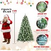 NicBex 7ft Artificial Christmas Tree Hinged Full Tree with 1348 Branch Tips and Pinecones for Decoration - 2 of 4