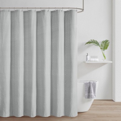 PAGED 72x72 Inch Shower Curtain Modern Shower Curtain with Bump Texture for Bathroom, Machine Washable