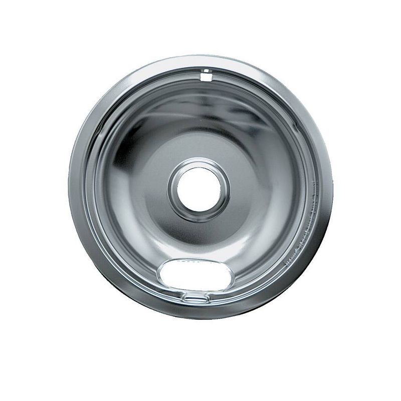Range Kleen 5pc Style &#34;A&#34; Drip Pans - Chrome, 3 of 5