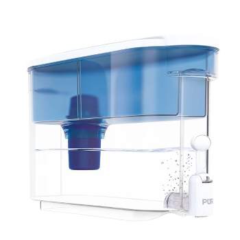 Pichet/Distributeur d'eau à filtre Brita UltraMax avec filtre de rechange  standard, sans BPA, 27 tasses, gris