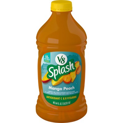 V8 Splash Mango Peach Juice - 64 fl oz Bottle