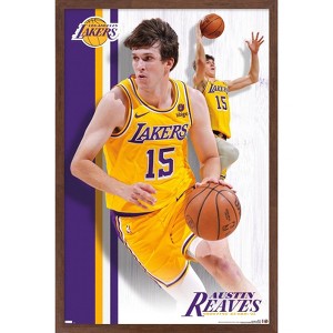 Trends International NBA Los Angeles Lakers - Austin Reaves 24 Framed Wall Poster Prints - 1 of 4