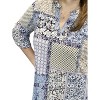 Women's Plaid Gabby Tunic Top - honeyme - 2 of 2
