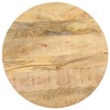 vidaXL Side Table Ã˜18.9" Solid Mango Wood - 3 of 4