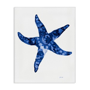 Stupell Industries Casual Starfish Beach Ocean Sea Life Painting Canvas Art - 1 of 4