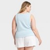 Women's Leisure Studio French Terry Tank Top - Universal Thread™ - 2 of 3