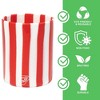 Silipint: Silicone 12oz Rocks Glasses: 2 Pack - Peppermint & Poinsettia - 3 of 4