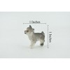Collectible Wildlife Gifts | Dog, Husky Puppy, Siberian, Spitz, High Quality, Hand Painted, Rubber, Canine, Model,  Toy, Gift,  1"  CH649 BB169 - 3 of 4