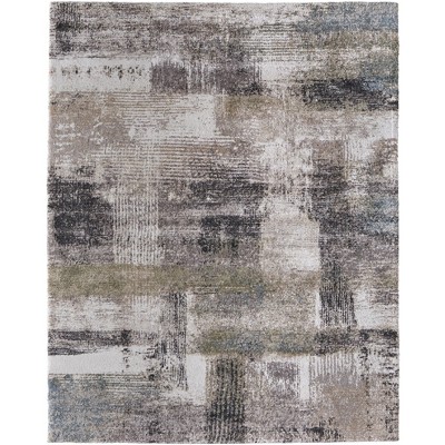 Skyview Modern Abstract Gray/Taupe/Ivory Area Rug