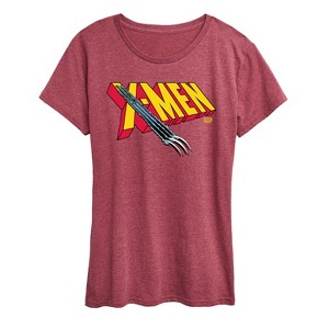 Women's - Marvel - Xmen Claw Rip Short Sleeve Graphic T-Shirt - 1 of 4
