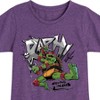 Girls' - Teenage Mutant Ninja Turtles - Raphael Going In Loud Fitted Short Sleeve Graphic T-Shirt - 2 of 4