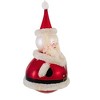 Italian Ornaments 9.0 Inch Santa Tumble Top Jolly Claus Ornament Tree Ornaments - 4 of 4