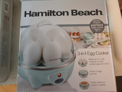 Hamilton Beach 7-capacity Egg Cooker - Green : Target