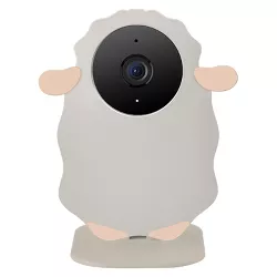 Nooie IPC007 1080p Full HD Indoor Wi-Fi Smart Baby Camera with Audio and Lamb Faceplate, Works with Alexa