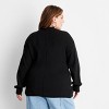 Women's Long Sleeve Nipped Waist Cardigan - Future Collective - 2 of 3