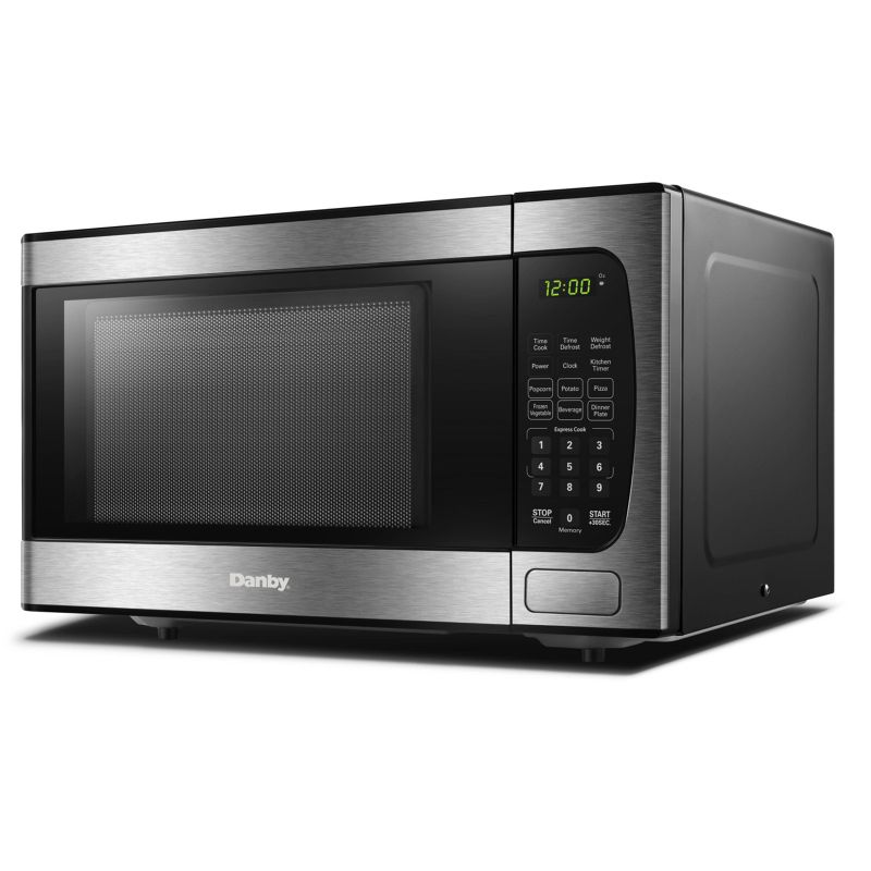 Danby DBMW0924BBS 0.9 cu. ft. Countertop Microwave in Stainless Steel, 2 of 6