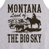 Men's - Instant Message - Montana Land Of Big Sky Graphic Tank Top - 2 of 4