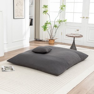 PAGED Floor Bean Bag Chair, lazy lounger with Removable Cover, Beanbag Chair for Living Room - 1 of 4
