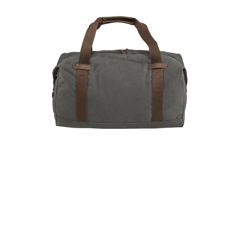 Port Authority Classic Expandable Duffel Bag with Faux Leather Trim - 45L, 4 of 10
