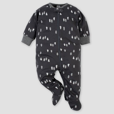 Buy Gerber Baby Boys 3pk Bear Zip Front Sleep N Play Gray White Newborn Online In Italy
