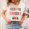 Simply Sage Market Women's Merry and Bright Mountains Short Sleeve Graphic Tee - 2 of 4