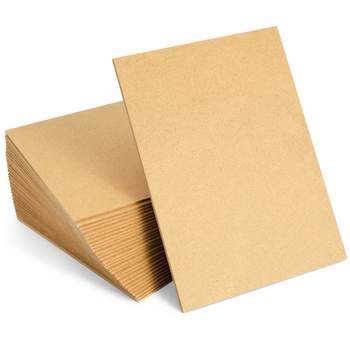 Harloon 24 Packs Corrugated Cardboard Sheets Set 36 x 48 Inch Kraft Brown  Flat Packaging Inserts Packaging Cardboard Inserts 2mm Thickness for