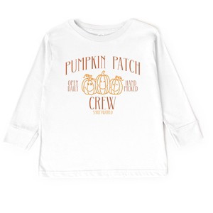 The Juniper Shop SmileyWorld Pumpkin Patch Crew Toddler Long Sleeve Tee - 1 of 4