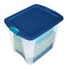 Sterilite Stackable Latch and Carry Plastic Storage Container - 4 of 4
