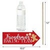 Big Dot of Happiness Funny Red and Gold Friendsmas - Friends Christmas Party Photo Booth Props Kit - 10 Piece - 3 of 4