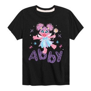 Boys' - Sesame Street - Scribble Abby Cadabby Short Sleeve Graphic T-Shirt - 1 of 4