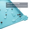 Kumasinova 18.5" x 11.5" Waterproof Pet Feeding Mat for Cat Dog Water Bowl with BPA Free Dogs Cats Food Mats Prevent Spill - 4 of 4